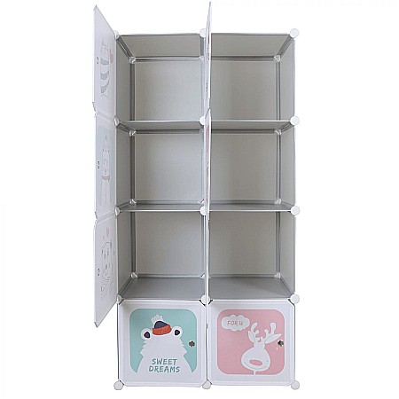 Dulap modular pentru copii, gri / model ATREY [2]
