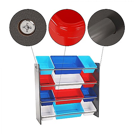 Organizator de jucării, multicolor / gri,  KIDO TYPE 1 [1]