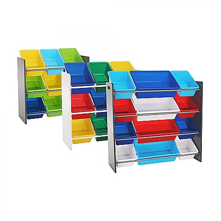Organizator de jucării, multicolor / gri,  KIDO TYPE 1 [2]