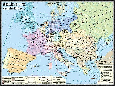 EPOCA MODERNA - Europa in anii 50-60 ai secolului al XIX-lea