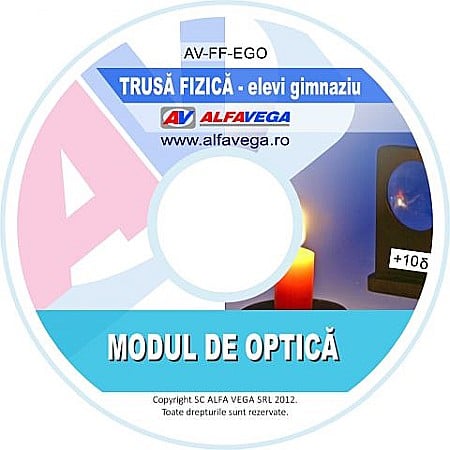 SOFTURI ȘI FILME EDUCAȚIONALE - Filme didactice fizica - Experimente cu trusa elev gimnaziu - Modul Optica