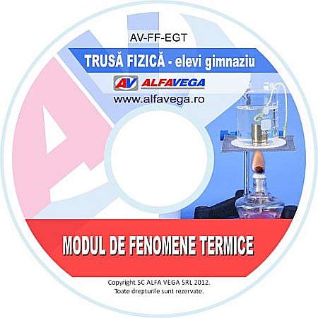 SOFTURI ȘI FILME EDUCAȚIONALE - Filme didactice fizica - Experimente cu trusa elev gimnaziu - Modul Fenomene Termice