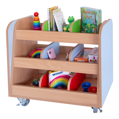 MOBILIER DE DEPOZITARE - Raft mobil pentru cărți AMI