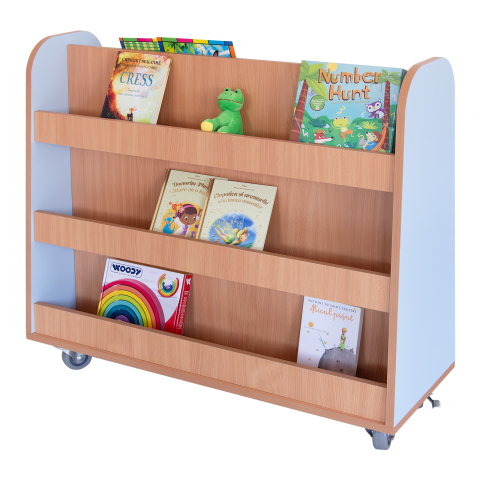 MOBILIER DE DEPOZITARE - Raft bibliotecă mobil AMALIA
