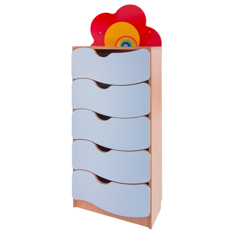 MOBILIER DE DEPOZITARE - Corp mediu cu sertare - SUNNY