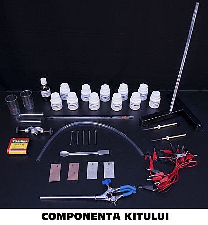KITURI - KIT 11. Electroliza. Pile electrice - liceu
