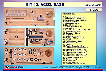 KIT 12. Acizi. Baze - liceu [4]
