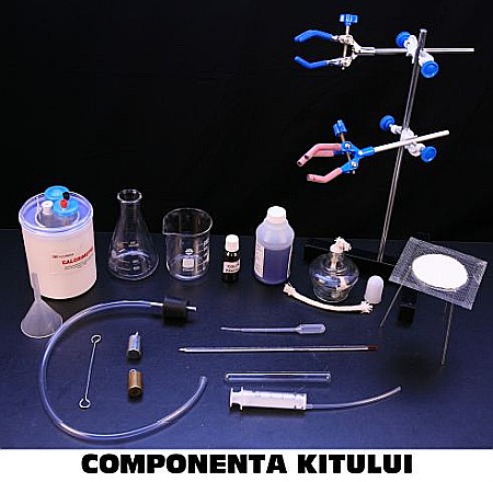 TRUSE, MODULE ȘI KITURI DE FENOMENE TERMICE LICEU - Kit (set) calorimetrie si schimbari de stari de agregare - pentru gimnaziu si liceu
