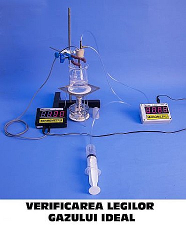 Kit (set) de verificare a legilor gazului ideal - pentru liceu [1]