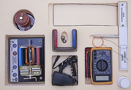 Kit (set) electromagnetism - pentru gimnaziu si liceu [5]