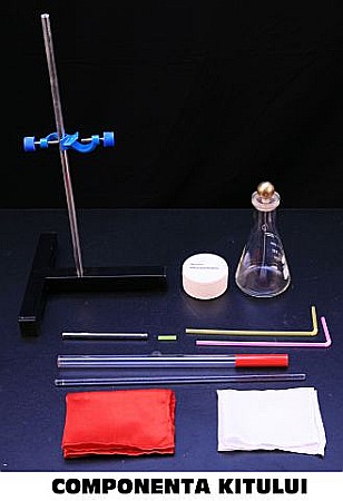TRUSE, MODULE ȘI KITURI DE ELECTRICITATE ȘI MAGNETISM GIMNAZIU - Kit (set) electrostatica - pentru gimnaziu