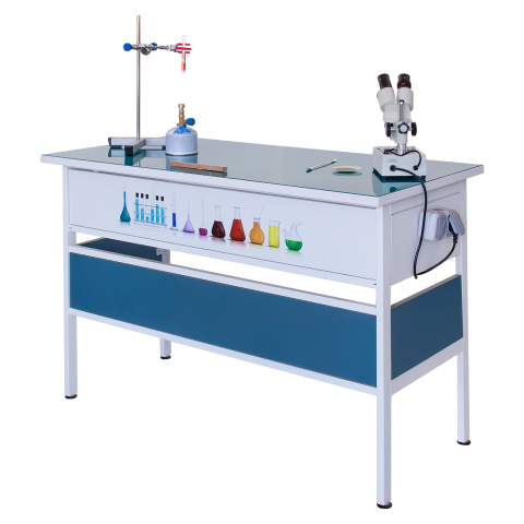 Masă de laborator pentru 2 elevi, NEON [6]