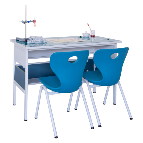 Masă de laborator pentru 2 elevi, NEON [4]