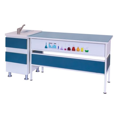 Masă de laborator pentru 2 elevi, NEON [7]