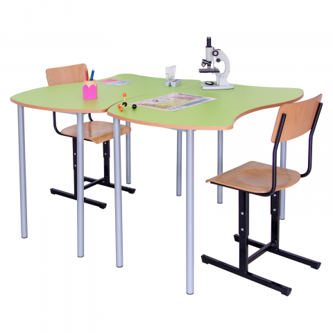 MOBILIER CANTINA - Masă VALURI (tip puzzle)