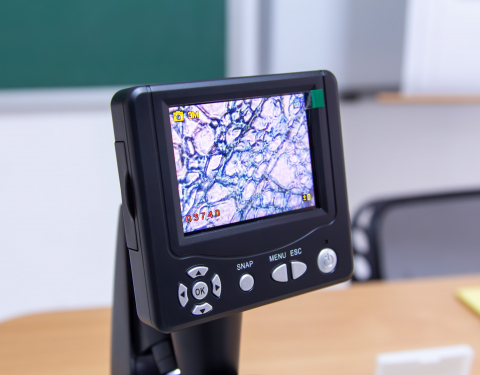Microscop digital cu ecran LCD și cameră [5]