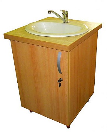 MOBILIER LABORATOR STIINTE - Modul extensie chiuvetă ceramică