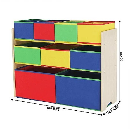 ORGANIZATOARE - Organizator de jucării, multicolor / model NORDEN