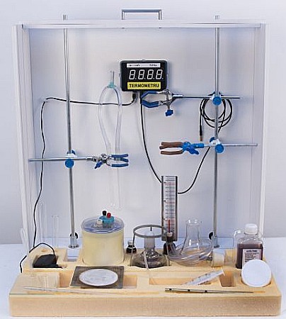 Gimnaziu - PANOUL cu EXPERIMENTE de FENOMENE TERMICE-FIZICA-GIMNAZIU