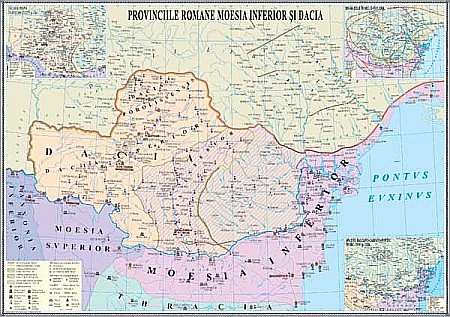 EPOCA ANTICA - Provinciile romane Moesia Inferior si Dacia