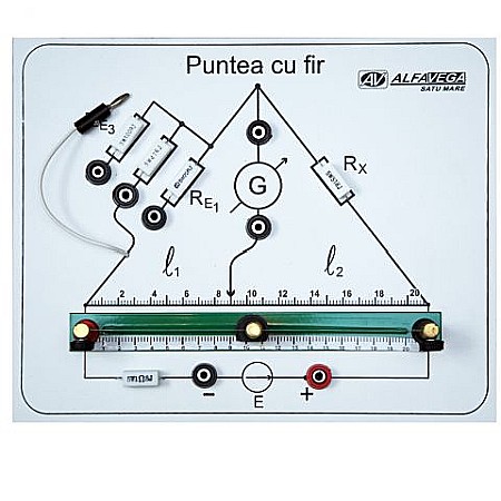 ELECTROCINETICĂ ȘI ELECTROSTATICĂ - Puntea cu fir