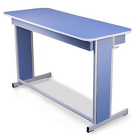 Pupitru dublu (bancă) SAFIR fix - G [8]