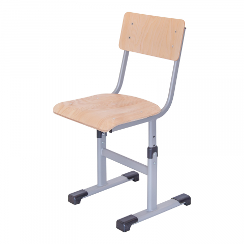 SCAUNE SCOLARE - Scaun DETA, reglabil, cu lemn stratificat - L