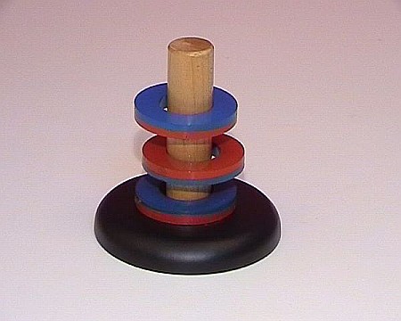 Set de 3 magneti - disc pe suport [3]