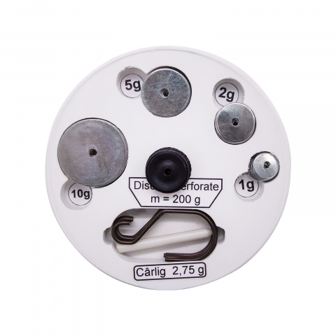 APARATE ELECTRICE ȘI DISPOZITIVE AUXILIARE - Set de carlige si discuri perforate pe suport