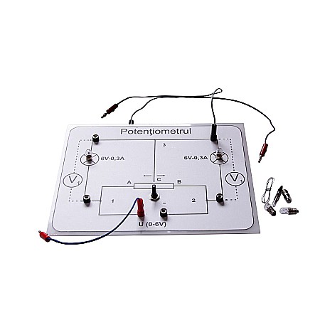 Set de circuite de electricitate, pentru studiul curentului continuu [7]