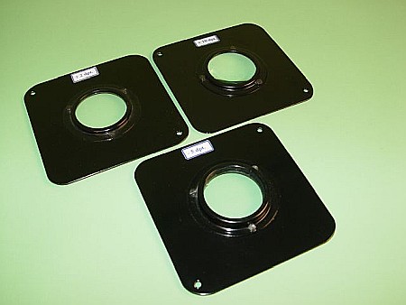 OPTICĂ GEOMETRICĂ - Set de lentile din sticla in montura metalica 120x120 mm (set redus)