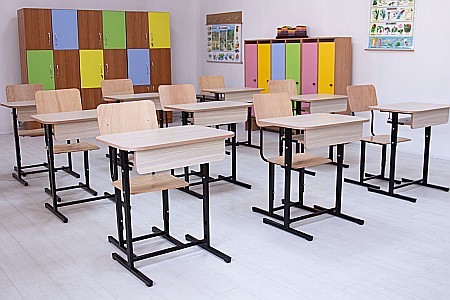 Set individual START reglabil - Standard (bancă școlară și scaun școlar) – P [6]