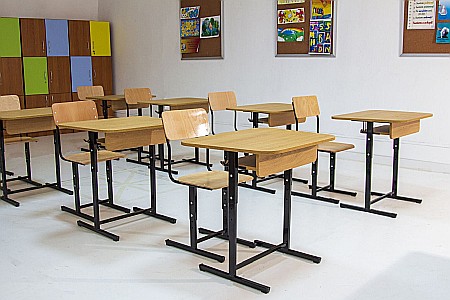 Set individual START trapezoidal reglabil (bancă + scaun) - G [1]