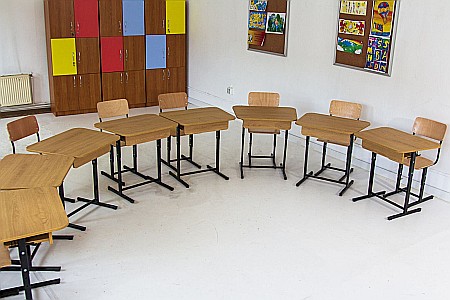 Set individual START trapezoidal reglabil (bancă + scaun) - G [3]