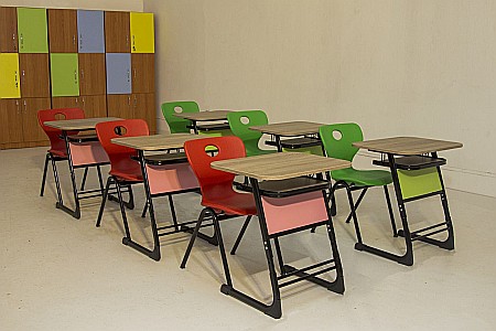 Set individual TESALIA (bancă reglabilă + scaun fix) - L [6]