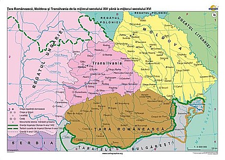 EPOCA MEDIEVALA - Tara Romaneasca, Moldova si Transilvania de la mijlocul sec. XIV până la mijlocul sec. XVI