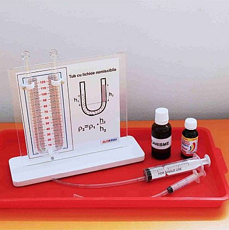 STATICA FLUIDELOR - Tub ”U” cu lichide nemiscibile