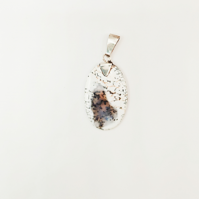Pandantiv Opal Dendritic, montat în argint [2]