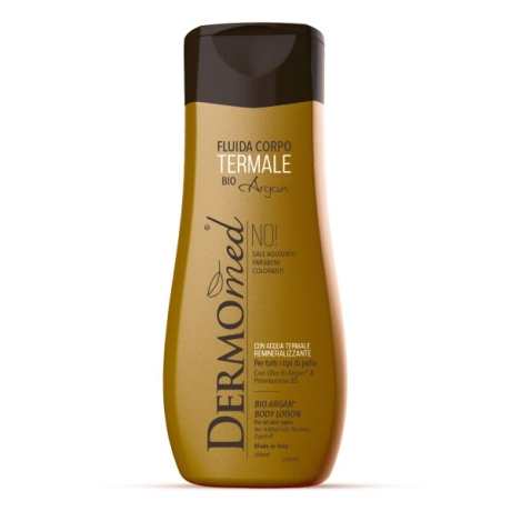 Gel de dus si Sapun - Crema de corp cu extract bio Dermomed cu argan, 250 ml