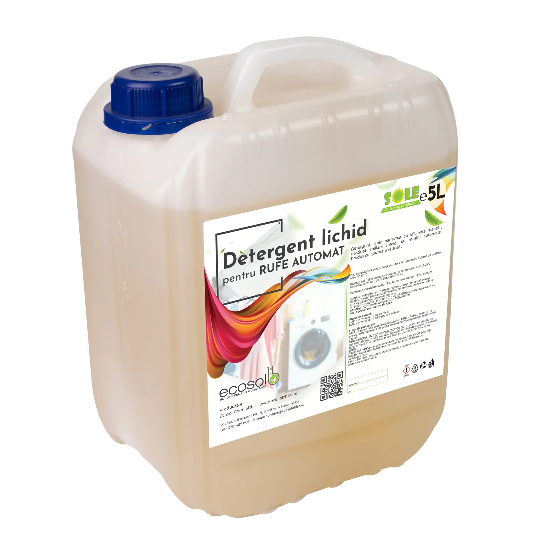 Detergent Rufe lichid Automat 5l [1]