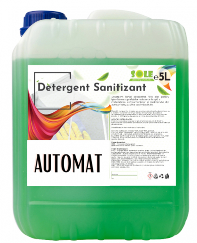 Detergenti si solutii curatare - Detergent Sanitizant Automat 5L