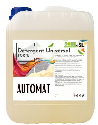 Detergenti si solutii curatare - Detergent universal forte, automat 5L