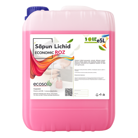Gel de dus si Sapun - SAPUN LICHID ROZ ECONOMIC CANISTRA 5 L
