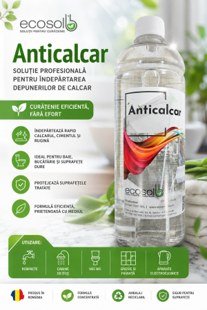 Detergenti si solutii curatare - SOLUTIE ANTICALCAR 1 L