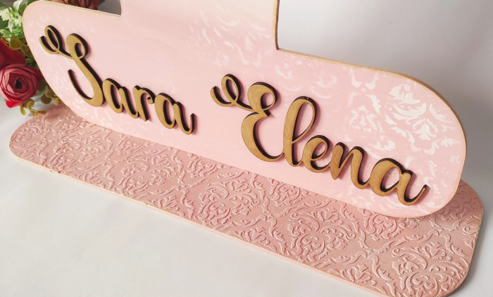 cifra aniversara 1 personalizata cu nume [2]
