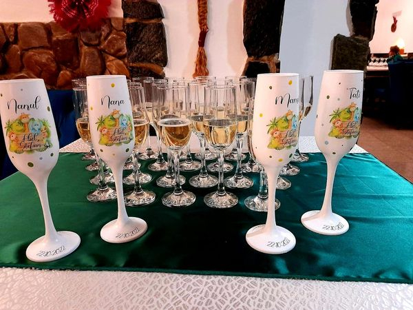 Pahare personalizate botez-cumetrie Safari [3]
