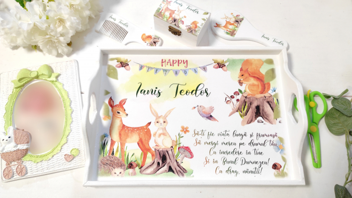 Set mot personalizat - ”Petrecere în pădure” [1]