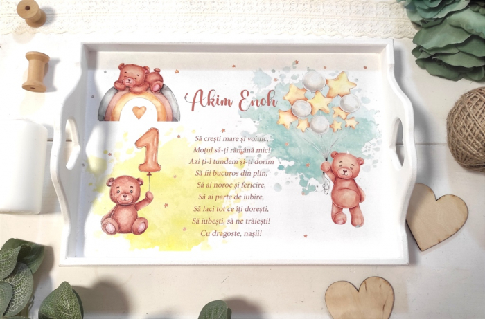 Set tavita mot 5+1 accesorii Teddy Bear ONE [3]