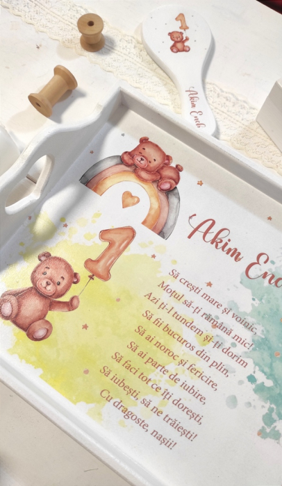 Set tavita mot 5+1 accesorii Teddy Bear ONE [5]
