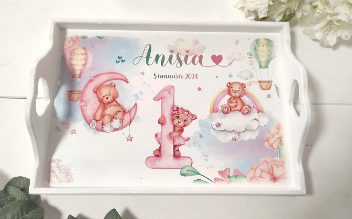 Set tava mot 3 Pink Little Bears [3]
